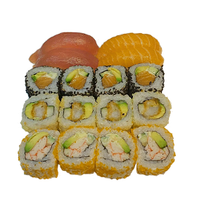 Sushi box for single 16 stuks
